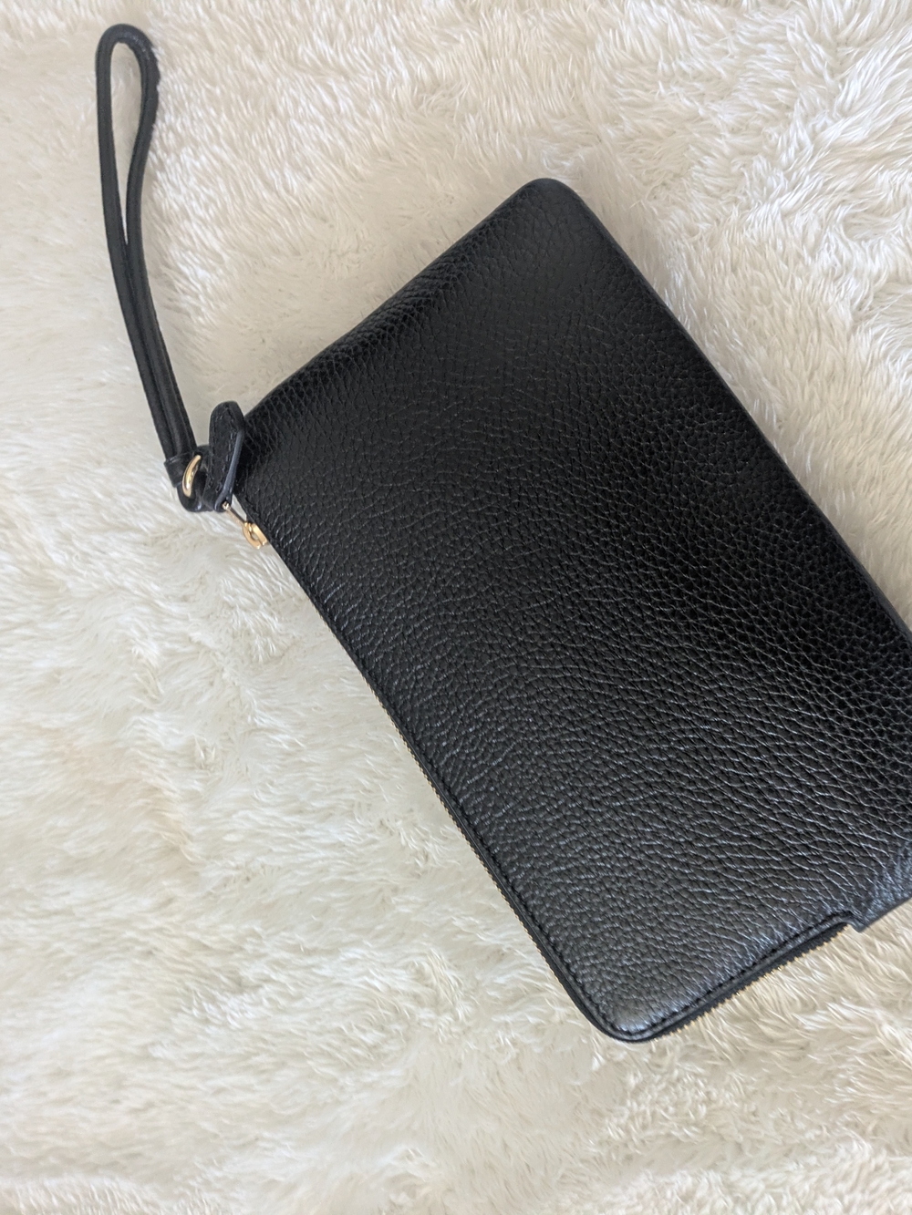 Coach Signature Canvas Wristlet in Brown & Black - Picture 3 of 6